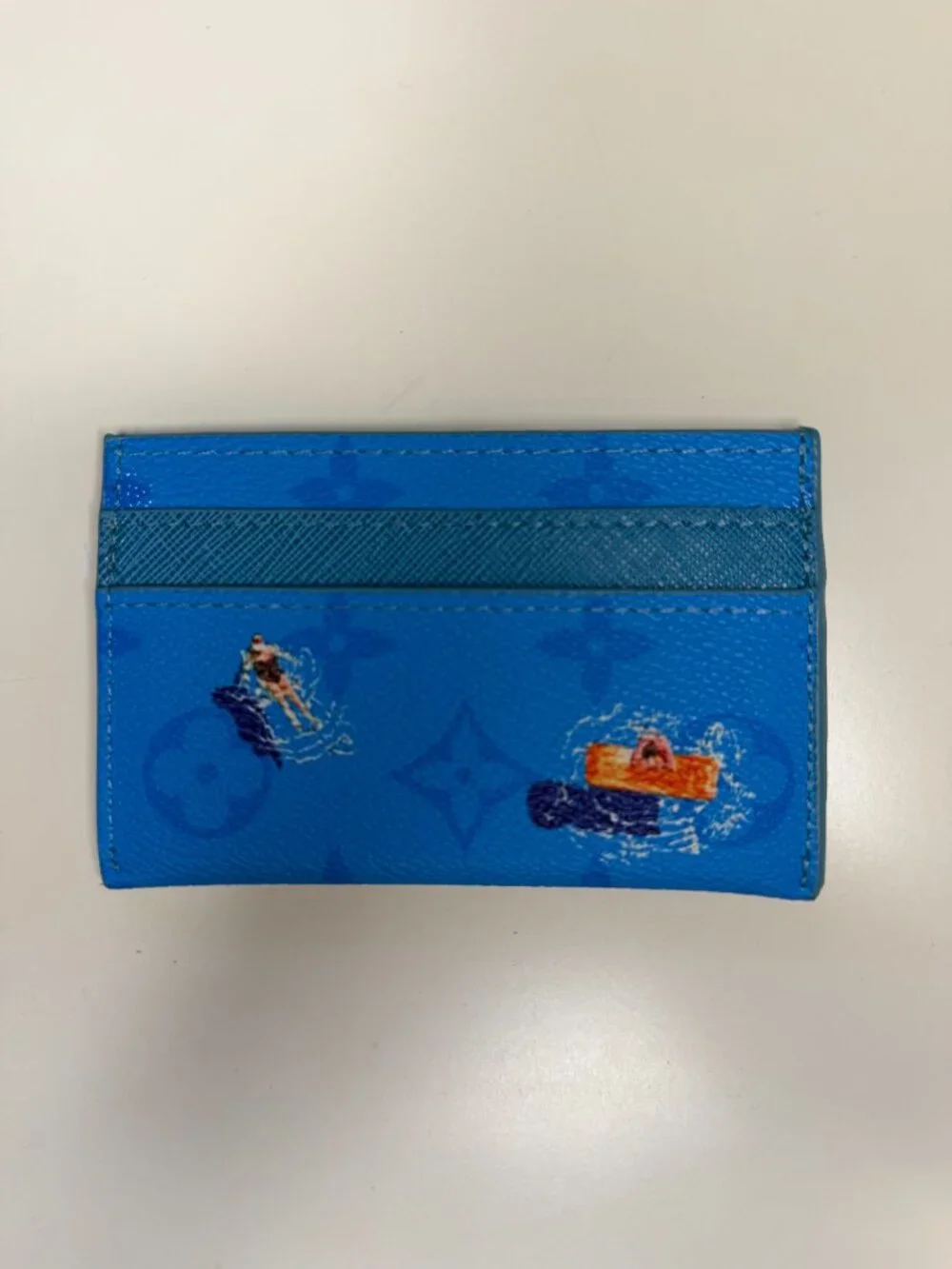 Louis Vuitton Blue Lagoon Card Holder